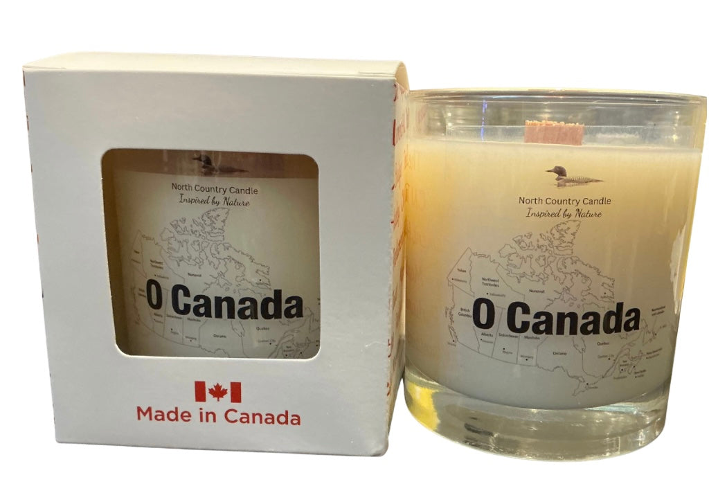 O Canada 10 oz Gift boxed Soy Wax Candle