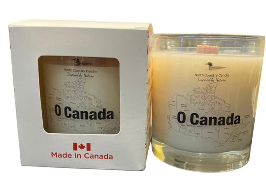 O Canada 10 oz Gift boxed Soy Wax Candle