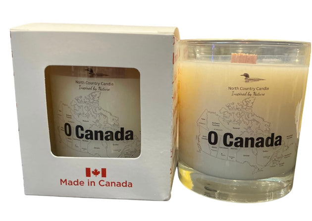 O Canada 10 oz Gift boxed Soy Wax Candle
