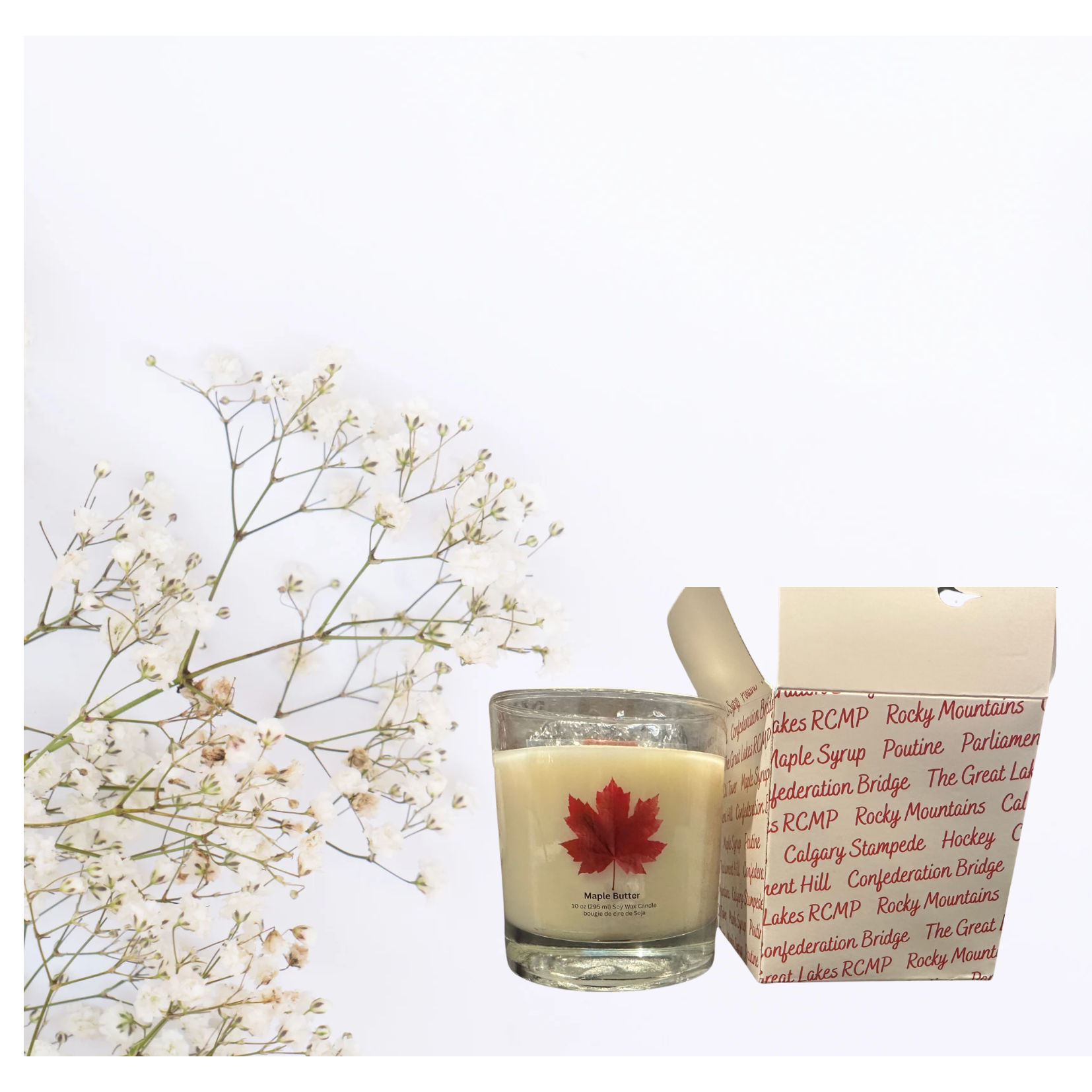 O Canada Eh? - 10 oz Wood Wick Soy Candle