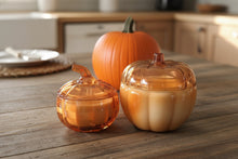Load image into Gallery viewer, SALE - Glass Pumpkin Candles
