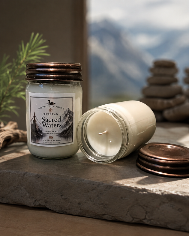 Sacred Waters - 12 oz Coconut Wax Candle