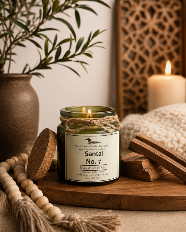 Santal No. 7 - 4 oz Soy Candle