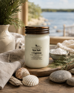 Sea Salt + Cypress 12 oz Soy Candle