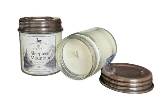 Sleepless Mountain -9 oz Luxury Coconut Wax Candle