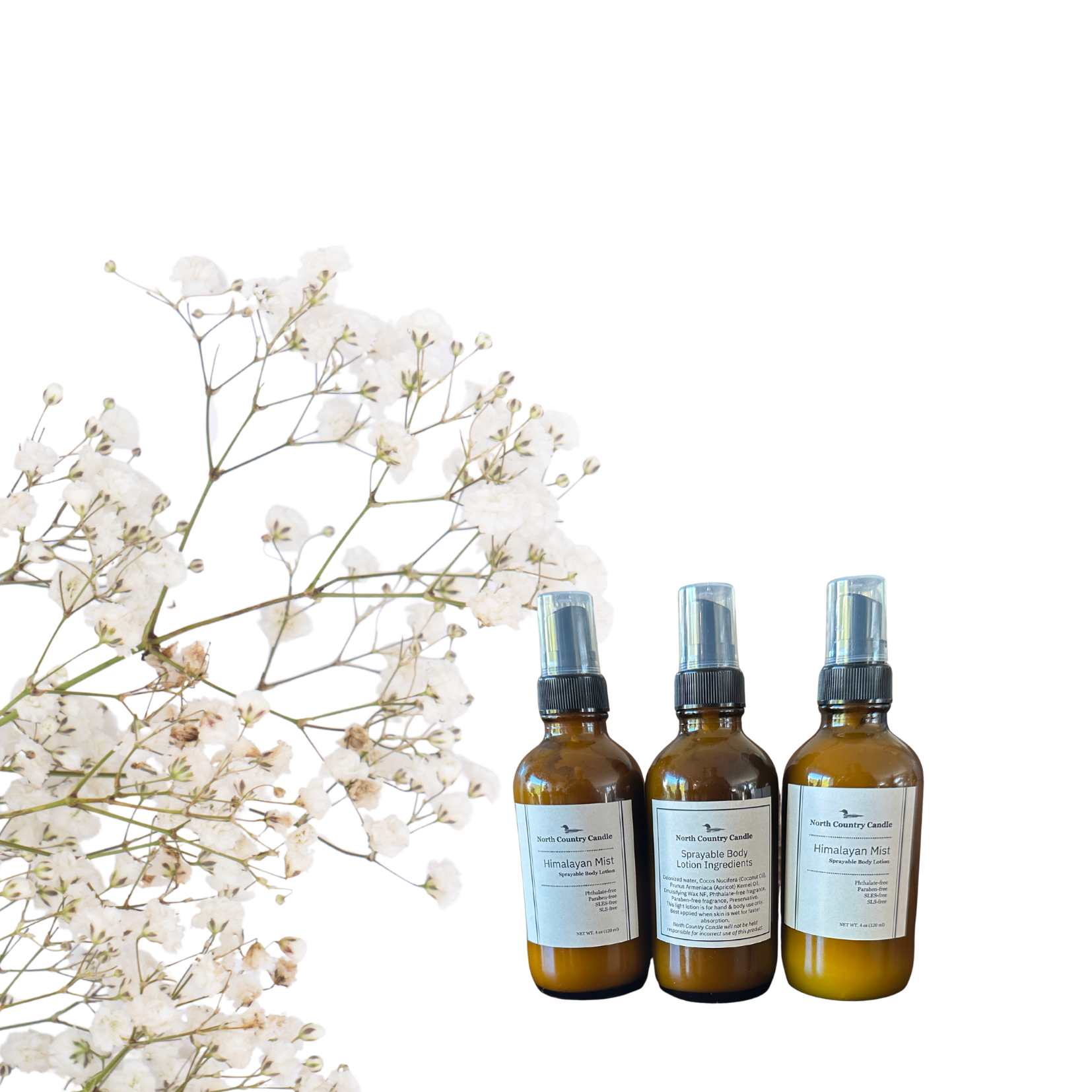Sprayable Body Lotion - Himalayan Mist