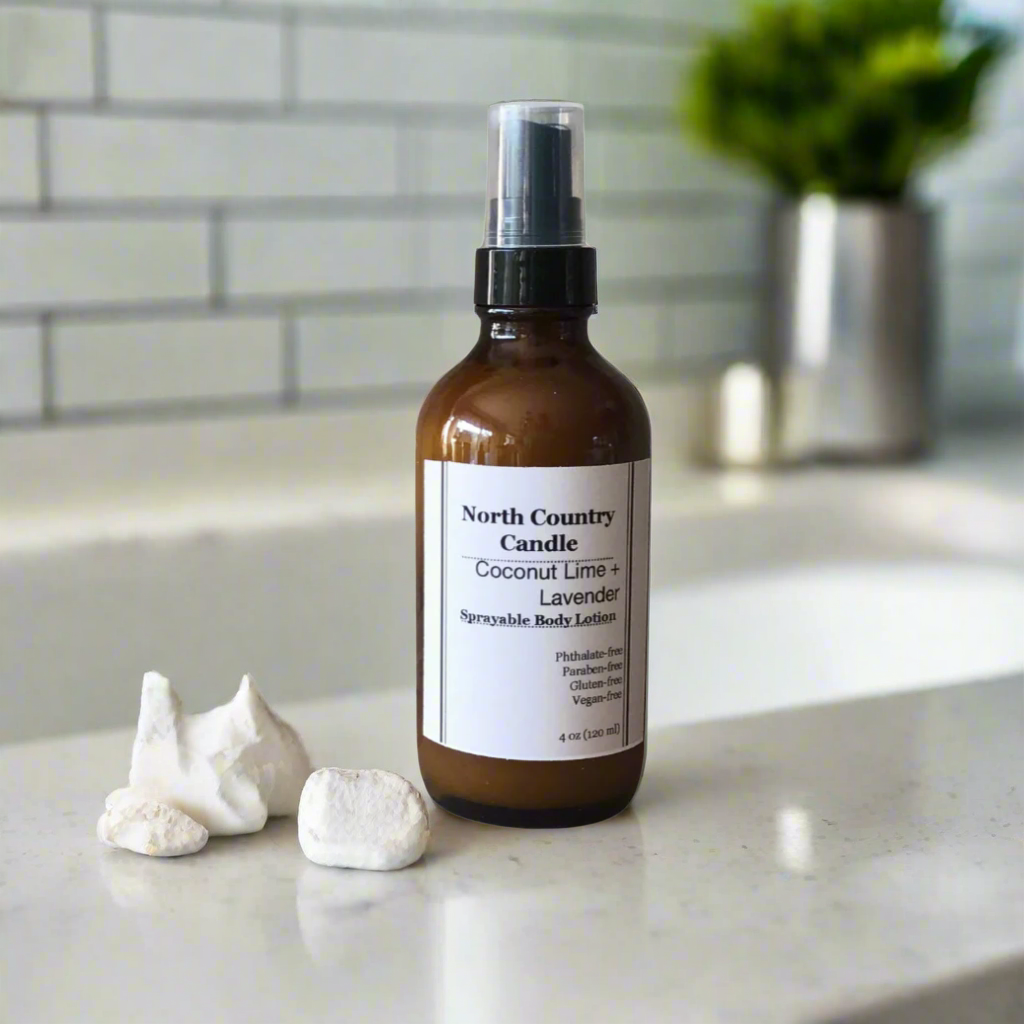 Sprayable Body Lotion - Coconut Lime + Lavender
