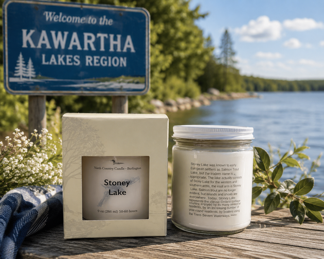 Stoney Lake Cottage Country Lake Candle
