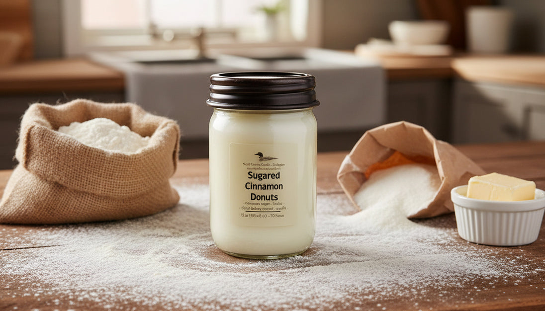 Sugared Cinnamon Donuts-12 oz Candle