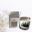 The Lake House whiskey glass soy candle