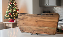 Load image into Gallery viewer, Acacia Wood Rope Handled Serving Platter
