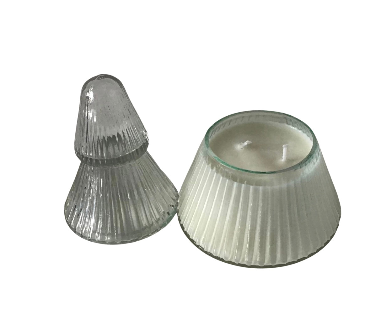 Christmas Tree Candle Jar