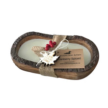 Load image into Gallery viewer, Bark Edge Dough Bowl - Cranberry Spiced
