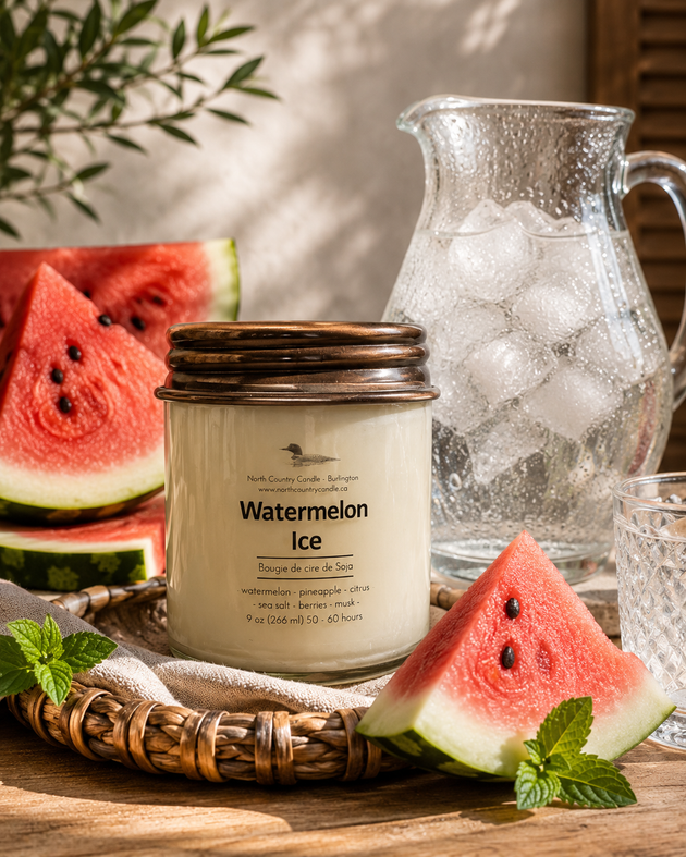 Watermelon Ice - 9 oz Soy Wax Candle