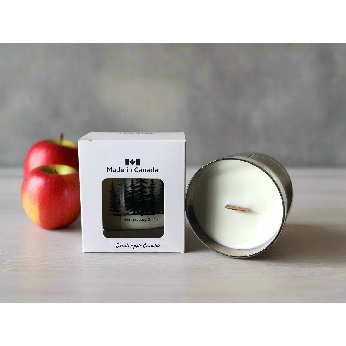 Dutch Apple Crumble - 10 oz Whiskey Glass Candle