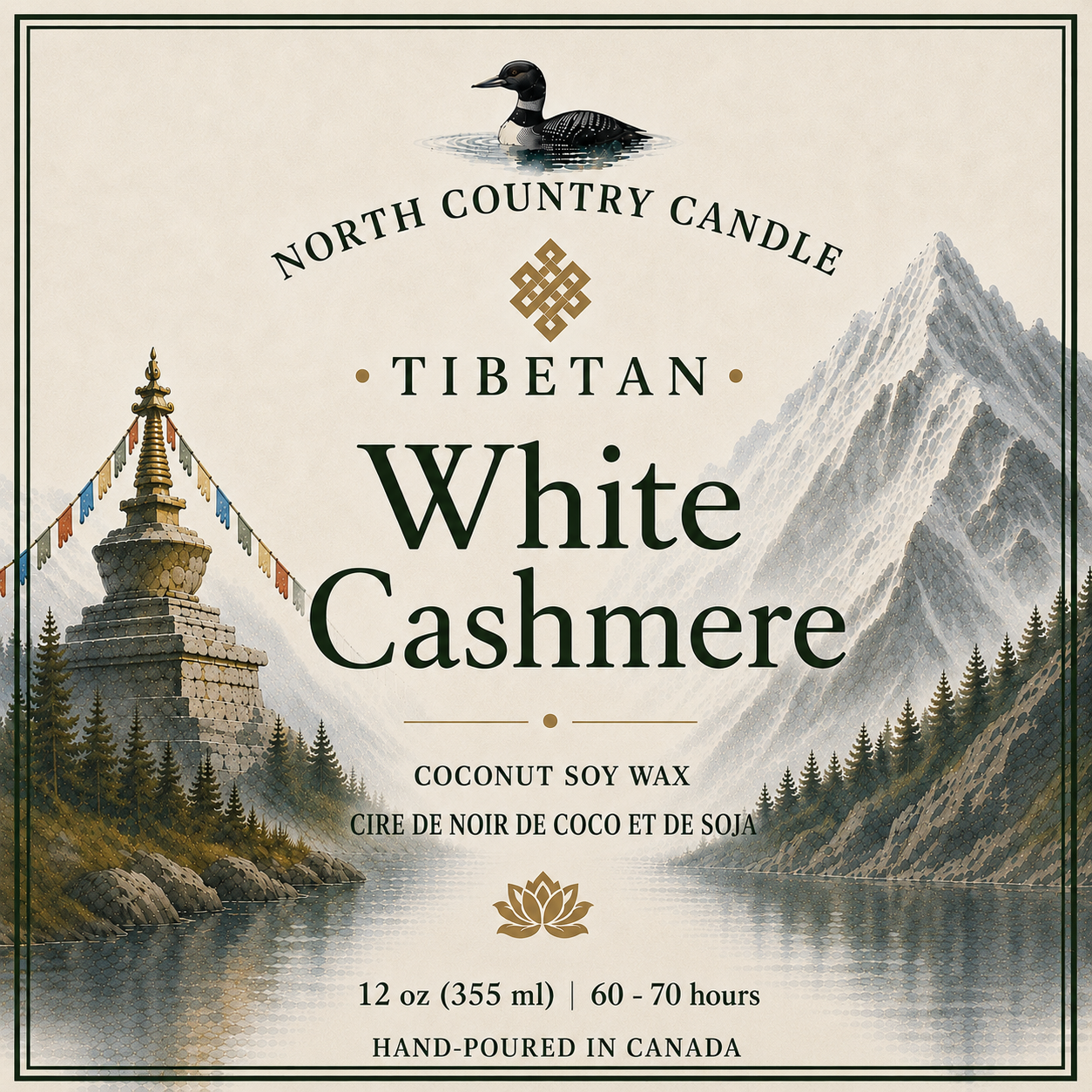 White Cashmere - Luxury Coconut Wax Candle - 9 oz