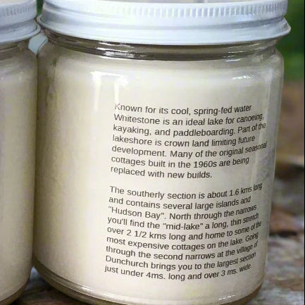 Whitestone Lake - Cottage Country Lake Candles