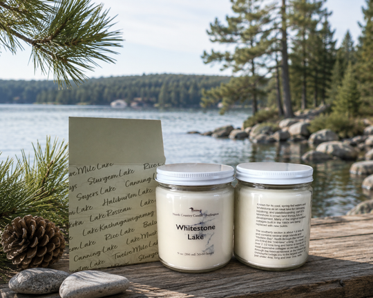 Whitestone Lake Cottage Country Lake Candle