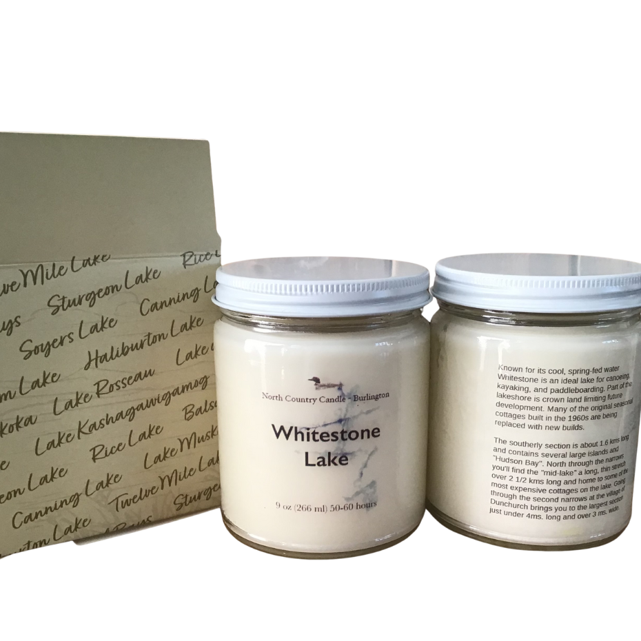 Whitestone Lake - Cottage Country Lake Candles