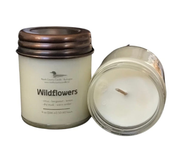 Wildflowers - 9 oz SSoy Wax Candle
