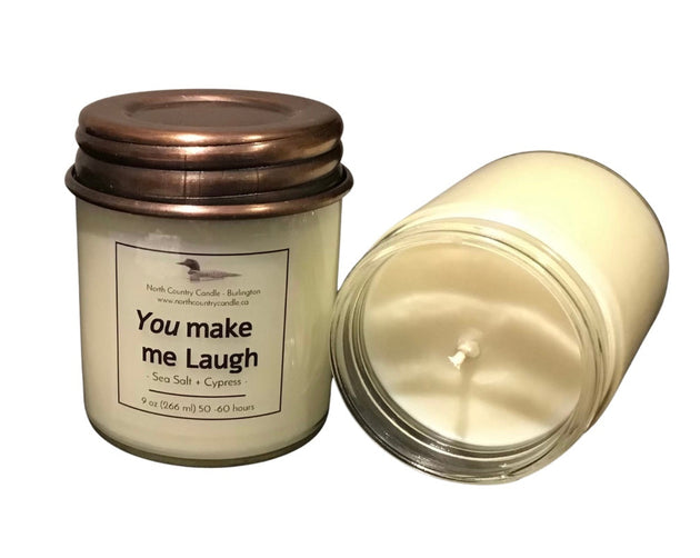 You Make Me Laugh - Sea Salt + Cypress