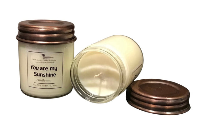 You are my Sunshine - 9 oz Soy Wax Candle