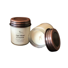 Load image into Gallery viewer, Agar Wood &amp; Incense - 9 oz Soy Candle
