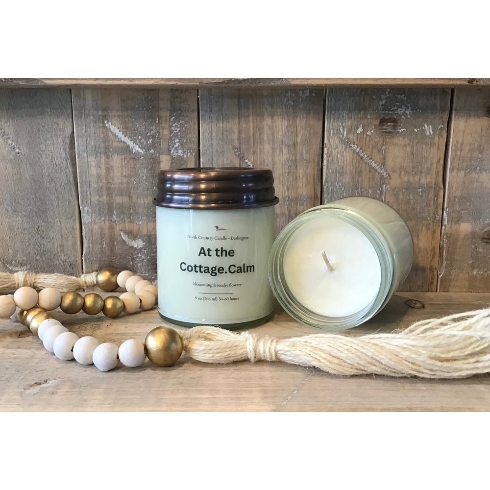 At the Cottage.calm - 9 oz Soy Wax Candle