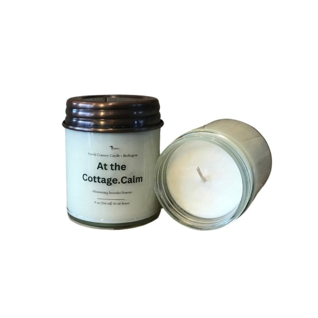 At the Cottage.calm - 9 oz Soy Wax Candle