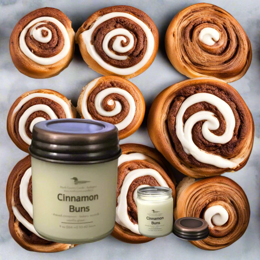 Cinnamon Buns - 9 oz Soy Candle