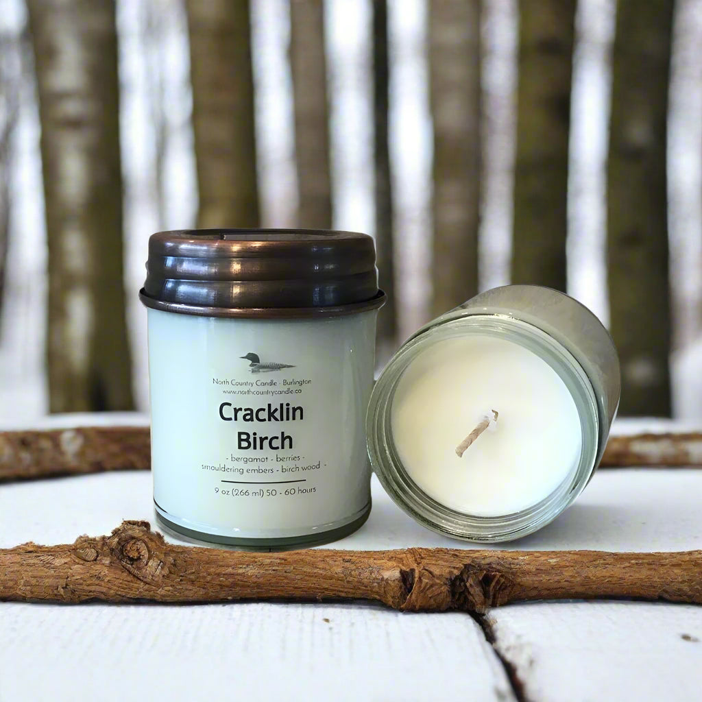 Best Seller! Cracklin Birch - 9 oz Soy Wax Candle