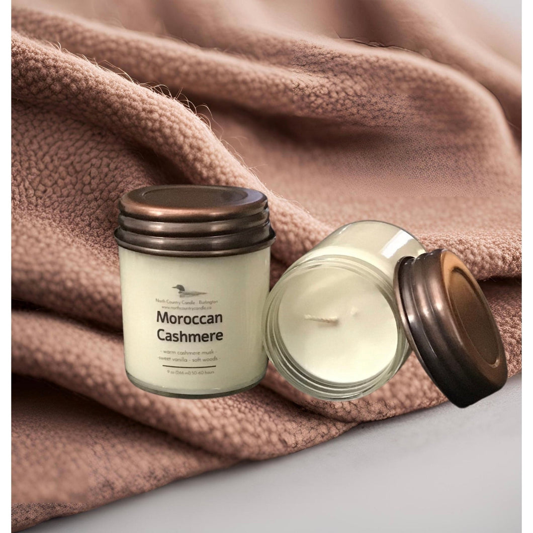 Moroccan Cashmere -9 oz Soy Candle