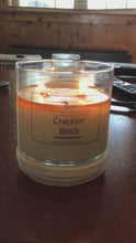 Load and play video in Gallery viewer, Cracklin’ Birch - 16 oz Cylinder candle
