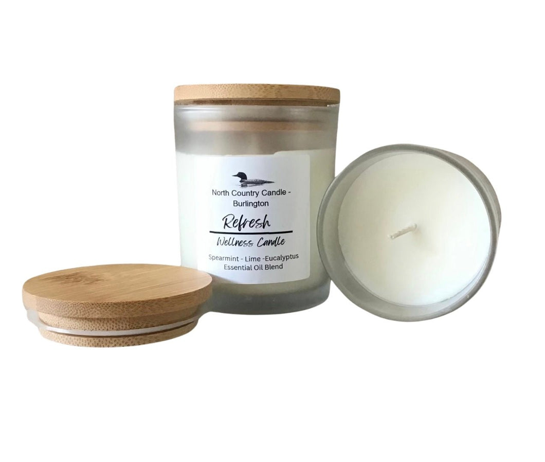 SALE - Refresh -All Natural Wellness Candle