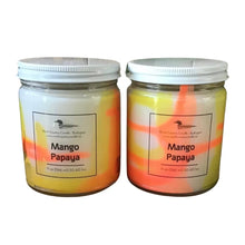 Load image into Gallery viewer, SWIRL-Mango Papaya - Soy Wax Candle
