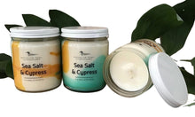 Load image into Gallery viewer, SWIRL - Sea Salt &amp; Cypress - 9 oz Soy Candle
