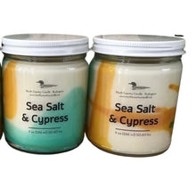 Load image into Gallery viewer, SWIRL - Sea Salt &amp; Cypress - 9 oz Soy Candle
