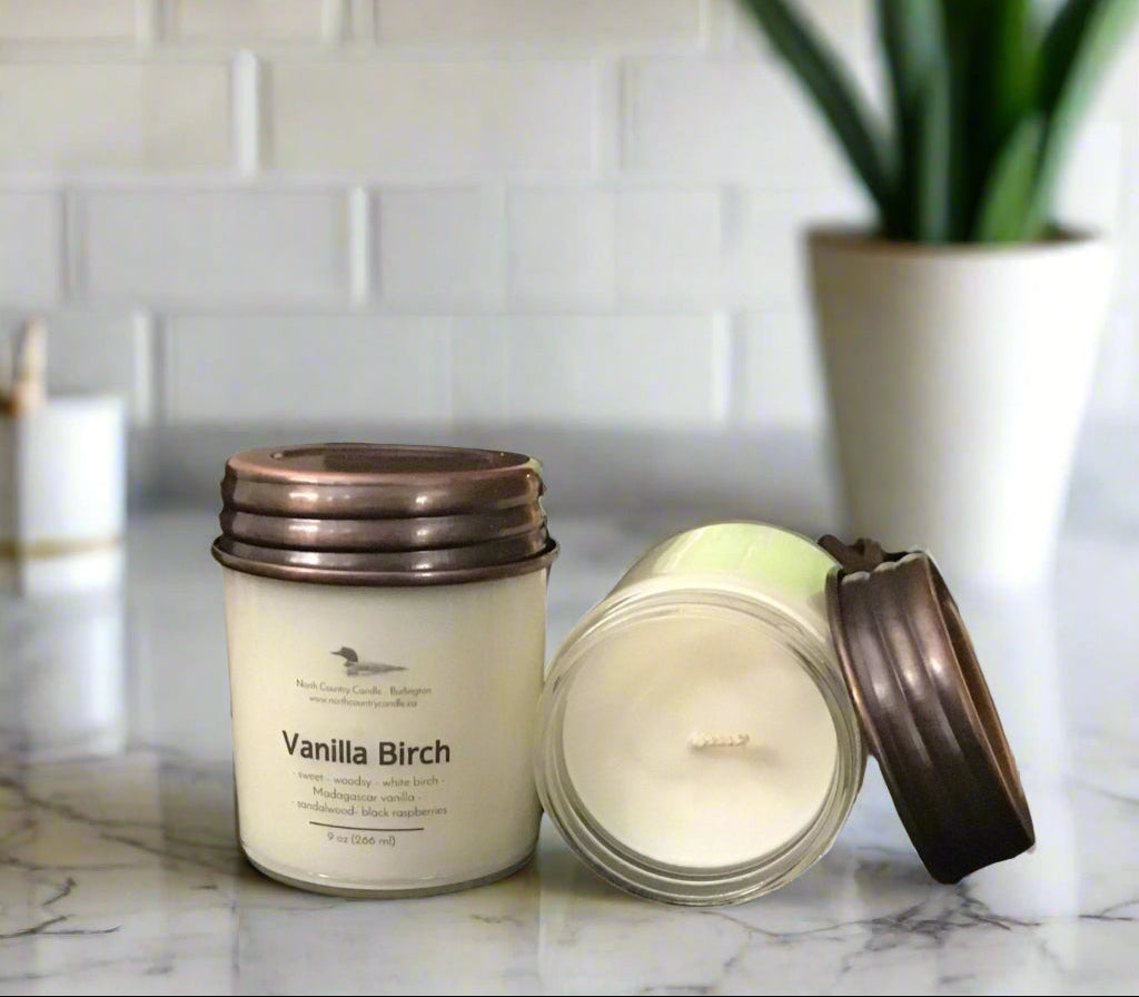 Vanilla Birch - 9 oz Soy Candle