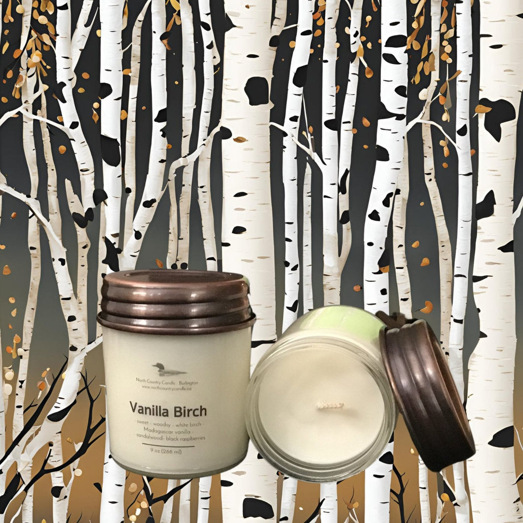 Vanilla Birch - 9 oz Soy Candle