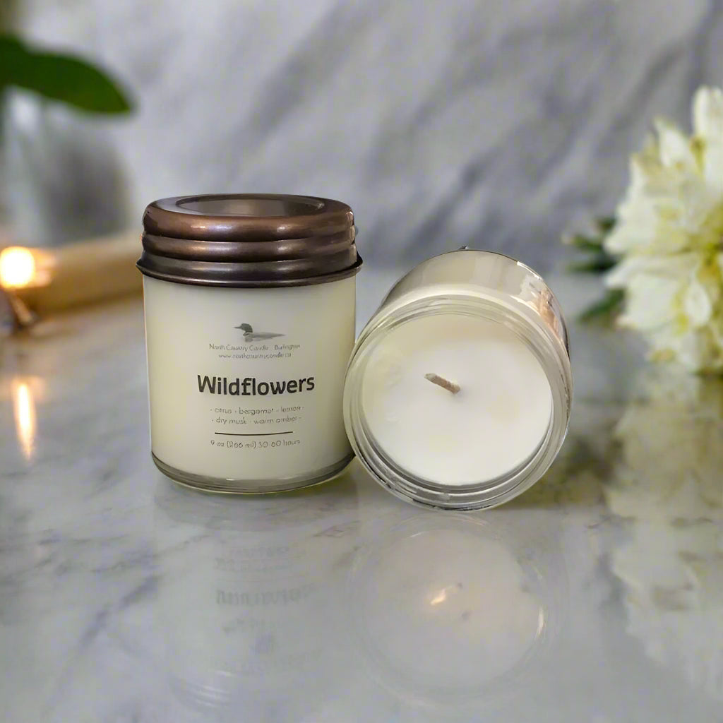Wildflowers - 9 oz Soy Wax Candle