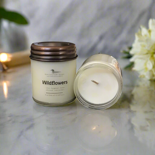 Wildflowers - 9 oz Soy Wax Candle