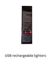 Load image into Gallery viewer, USB rechargeable lighters - 3 colours

